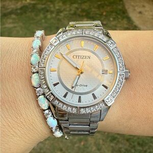 Citizen Women's Silver Weekender Watch